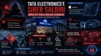 Tata Electronics'e Siber Darbe: Apple ve Tesla'nın Sırları Hindistan'da Ele Geçirildi