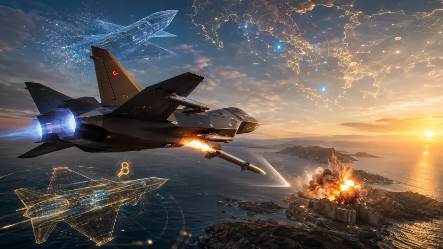 KIZILELMA'dan tarihi atış: Süpersonik JET-230 füzesiyle tam isabet