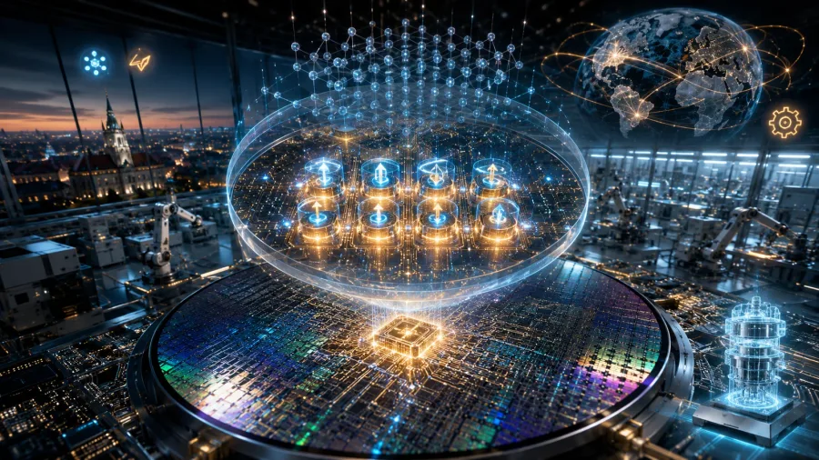 Kuantum Bilgisayarda Çığır: Imec ve Diraq'tan 8 Qubit'lik Silikon Çip Atılımı