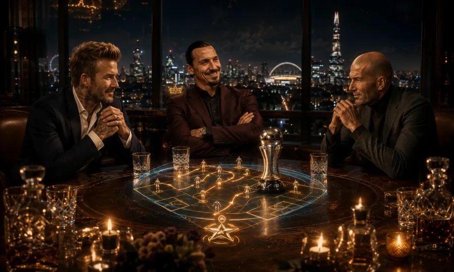 Beckham, Zidane and Ibrahimović to share a table for first time in EA Sports football icons series
