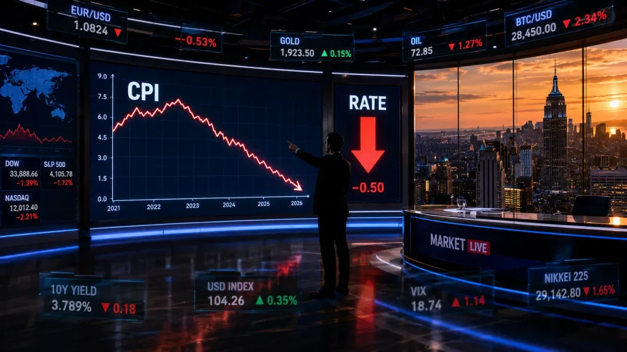 US inflation surprise in June 2026 reshapes Fed outlook and global markets