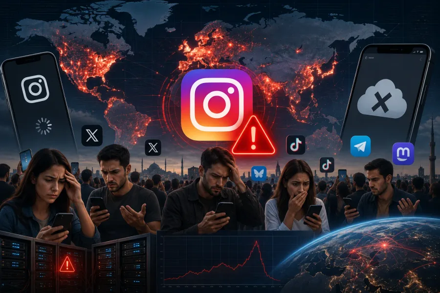 Instagram outage hits millions of users across Turkey and worldwide