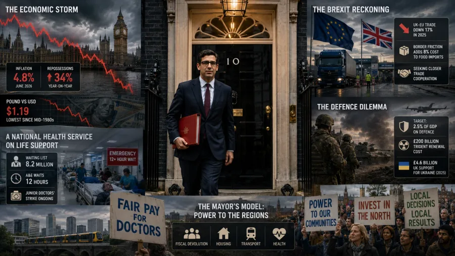 Andy Burnham enters 10 Downing Street with momentum but faces steep challenges
