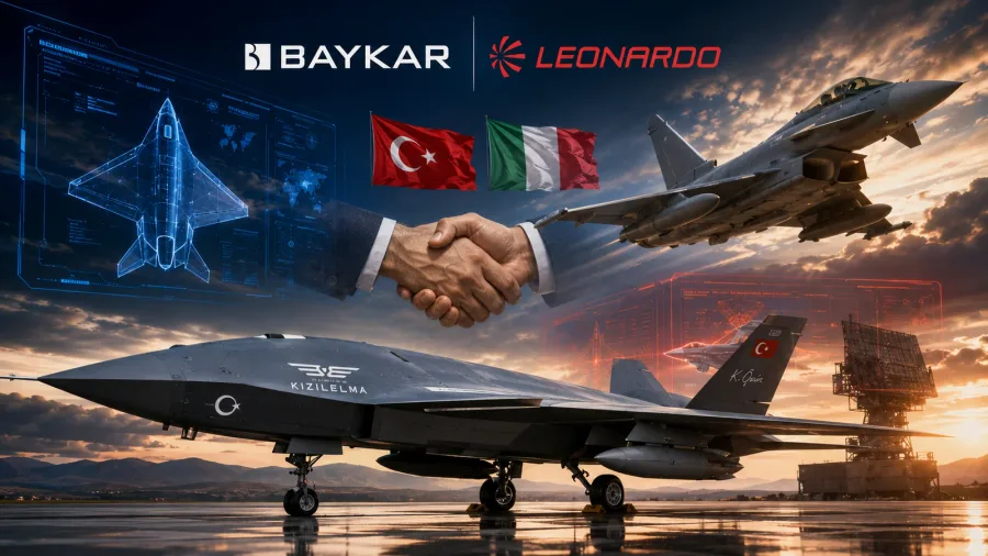 Turkey's Baykar and Italy's Leonardo join forces on unmanned combat jet integration