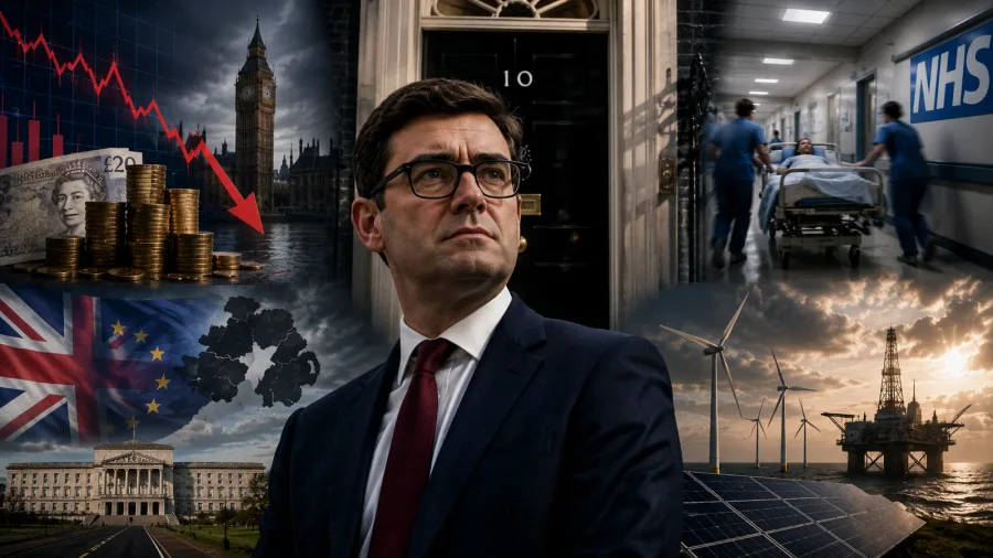 Andy Burnham dönemi: İngiltere'nin yeni başbakanını bekleyen 5 kritik sınav