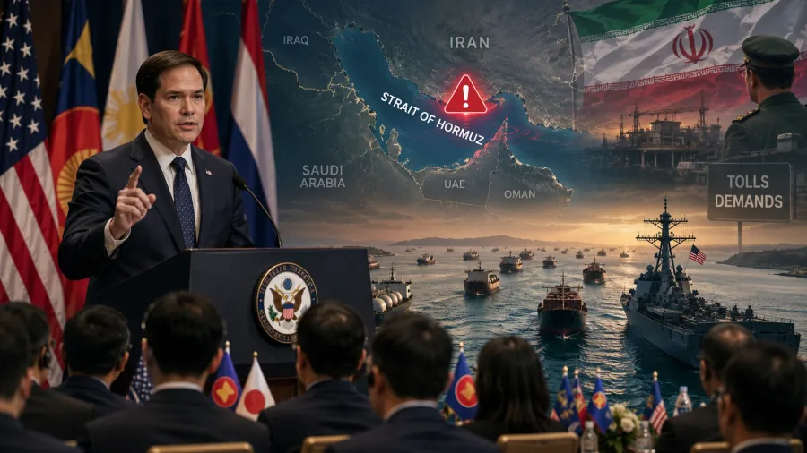 Rubio warns Asian leaders Iran's Strait of Hormuz demands set dangerous precedent