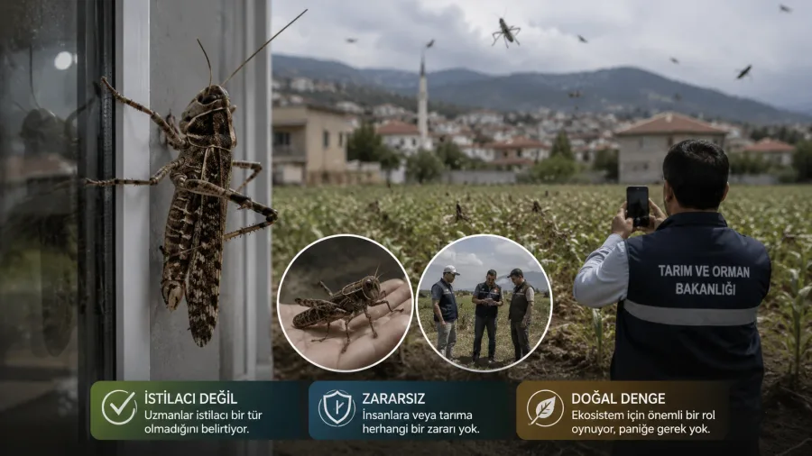 Giant grasshoppers spark panic in Turkey, experts say no threat
