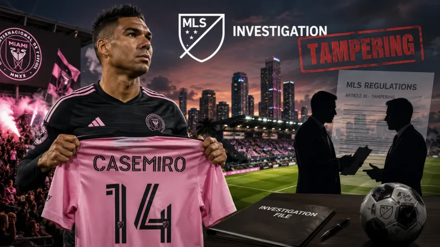 Inter Miami signs Casemiro but MLS investigates potential tampering
