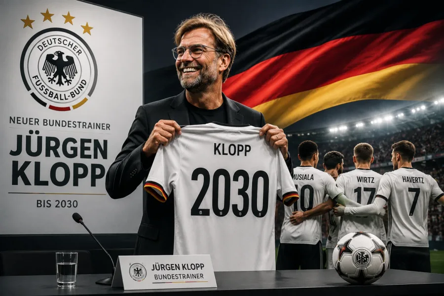 Germany appoints Jurgen Klopp as national team head coach