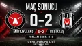 Beşiktaş, Midtjylland'ı 2-0 Yendi: Toplamda 3-0'lık Farkla Avrupa Ligi'nde Tur Atladı