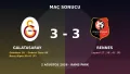 Galatasaray and Rennes draw 3-3 in six-goal friendly