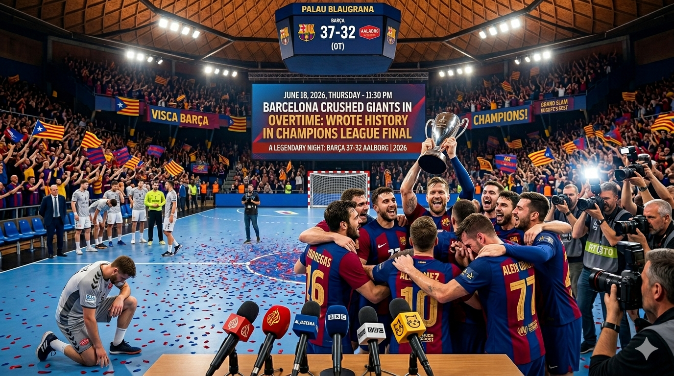 Barcelona Shatters Giants in Overtime: A Champions League Final for the Ages