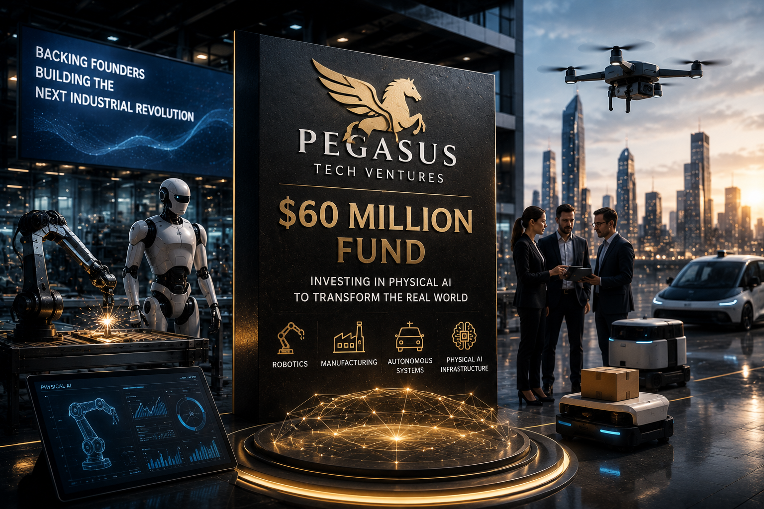 Pegasus Tech Ventures’tan Fiziksel Yapay Zeka Girişimlerine 60 Milyon Dolarlık Dev Fon