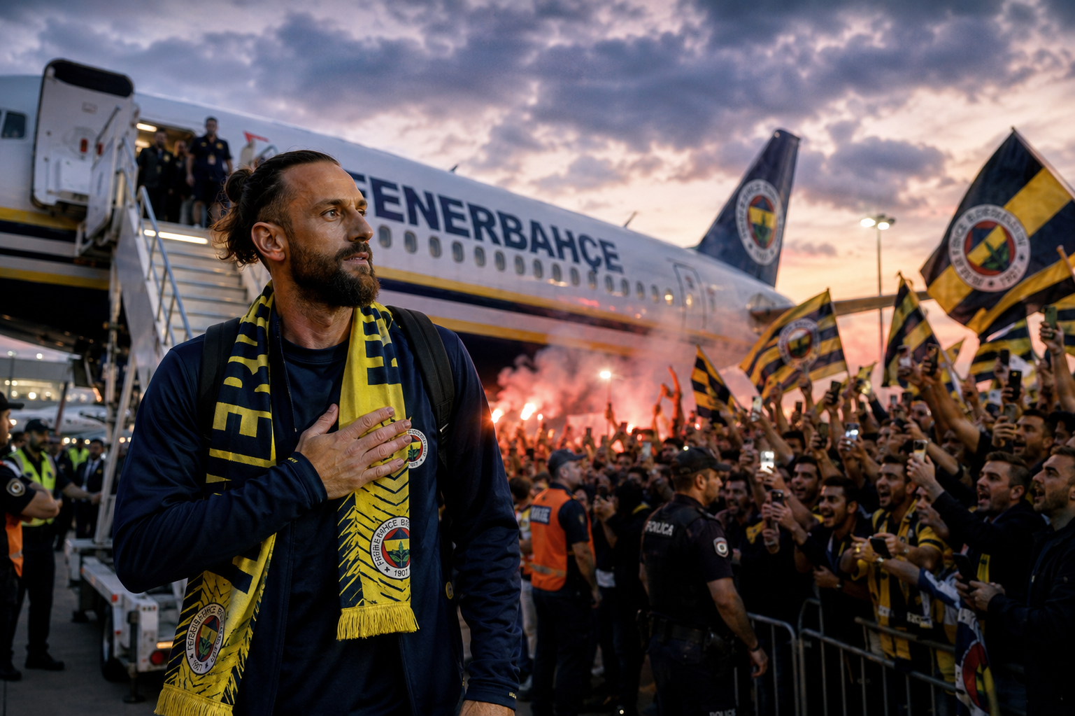 Fenerbahçe, Vedat Muriqi transferini açıkladı! Kosovalı golcü İstanbul'a geldi
