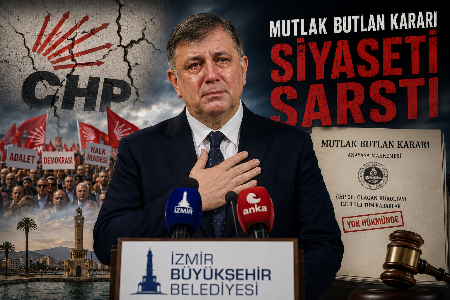 Izmir Mayor Cemil Tugay Resigns from CHP, Citing 'Absolute Nullity' Ruling