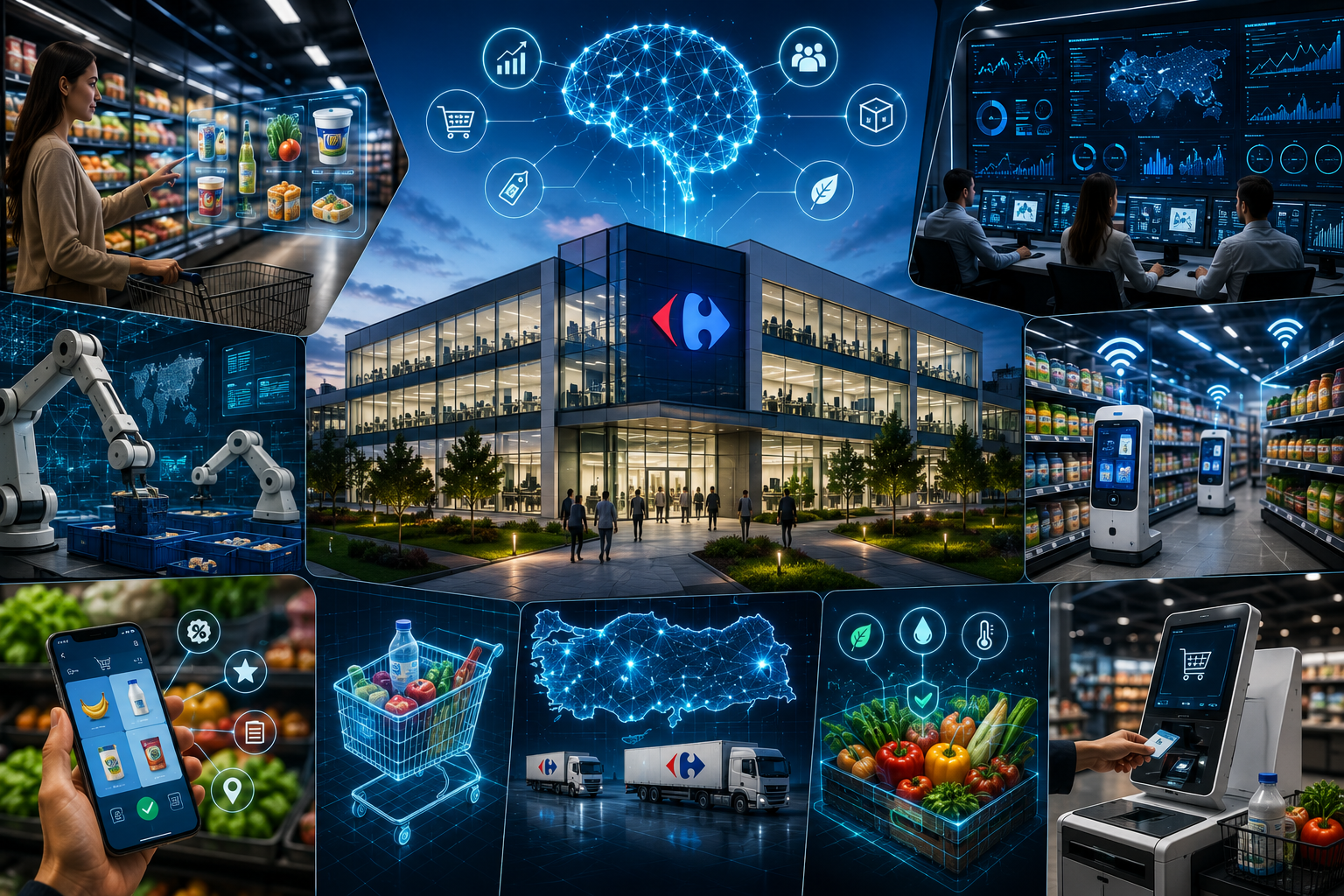 CarrefourSA Bets Big on AI: Retail Giant Opens R&D Center to Redefine Supermarkets