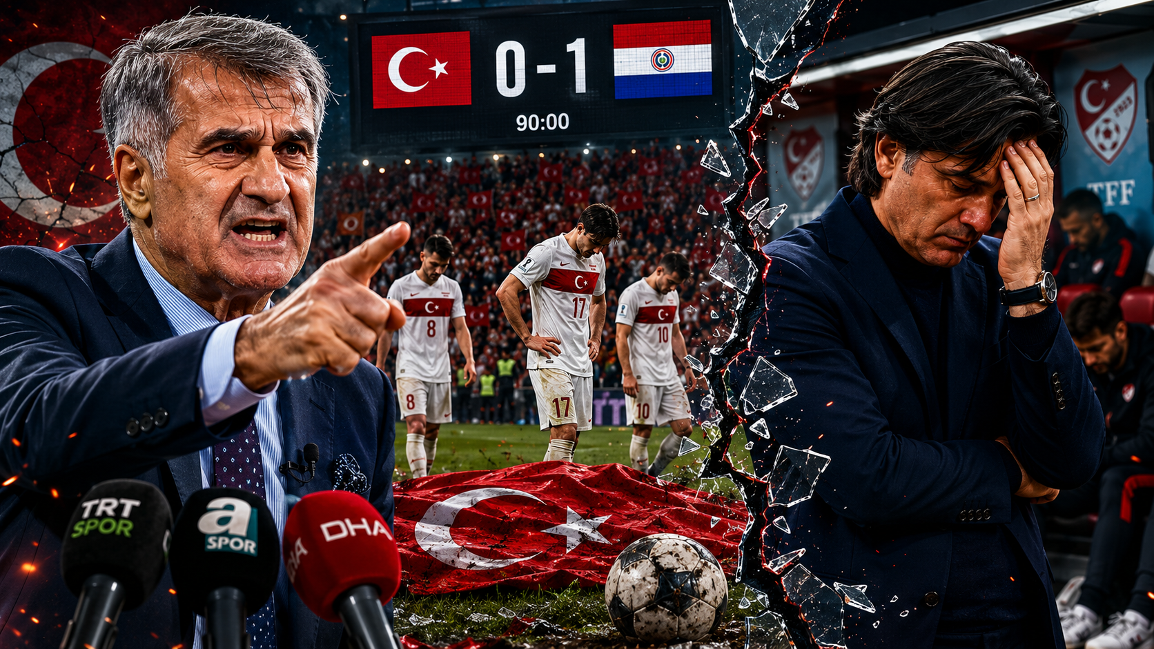 Turkey's World Cup Exit: Şenol Güneş Points Finger at Montella