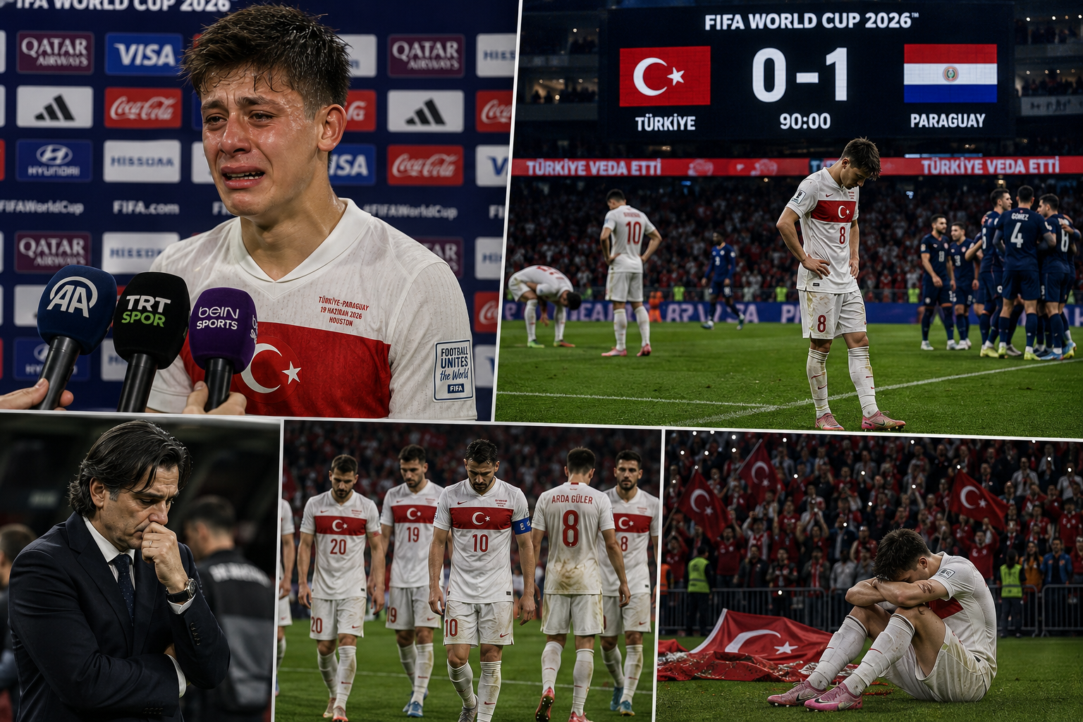 Arda Güler'in Gözyaşları ve Sert Sözleri: 'Utanç Duyuyoruz, Ama Geri Döneceğiz'