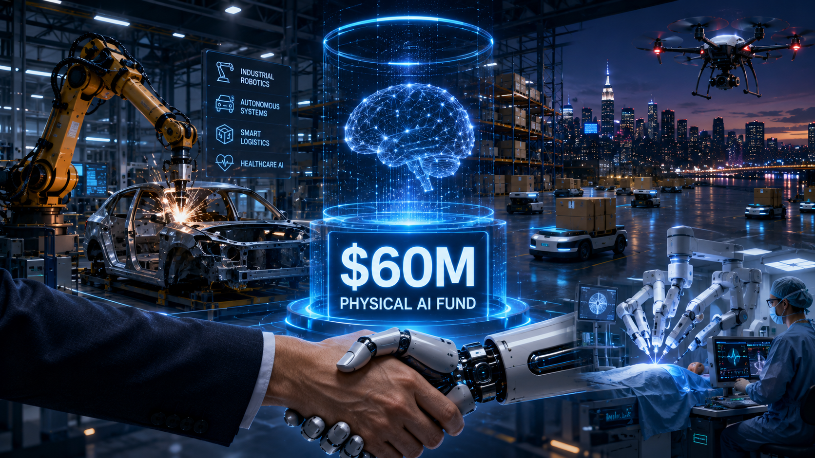 Fiziksel Yapay Zekâda 60 Milyon Dolarlık Dev Bahis: Pegasus Tech Ventures Sektörü Sarsıyor