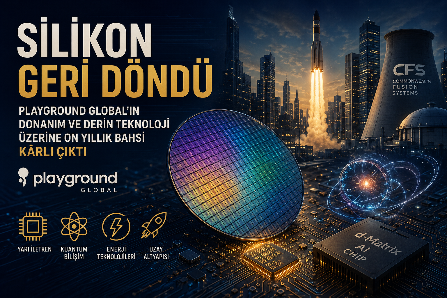 Silikon Geri Döndü: Playground Global’ın Donanım ve Derin Teknoloji Üzerine On Yıllık Bahsi Kârlı Çıktı