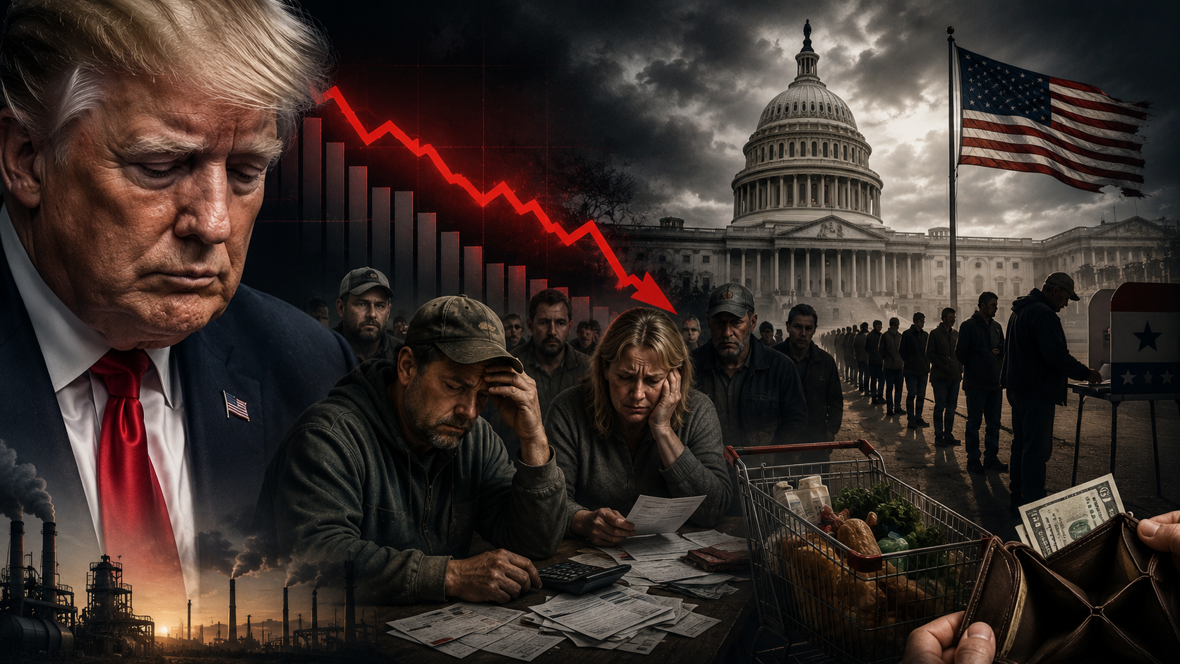 Trump's Economic Approval Plummets to Record Low in Stark 2026 Poll